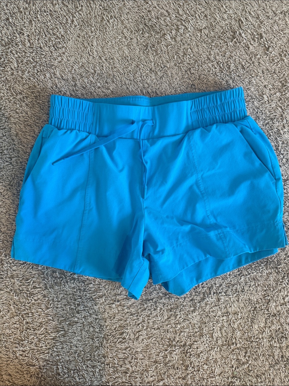 all in motion Bright Aqua Athletic Drawstring Shorts